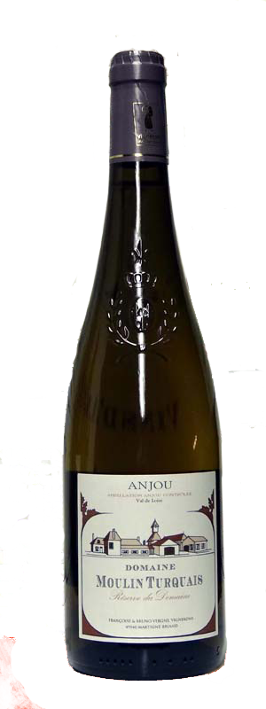 Anjou Blanc 'réserve du domaine' sec ou demi-sec